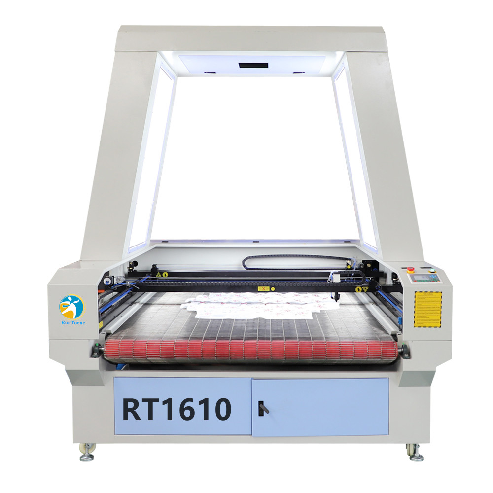 1610 1810 100w 150w co2 laser cutting machine auto feeding with ccd camera